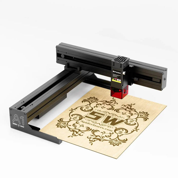 Tyvok Spider A1 Laser Engraver & Cutter 5W/10W
Compact and easy to place Foldable and requires no installation.
Product integration, no external cables Support 5W, 10W and 20W laser engraving.
Supports artist LiTyvok Spider A1 Laser Engraver & Cutter 5W/10WLaser Engraving and Cutting