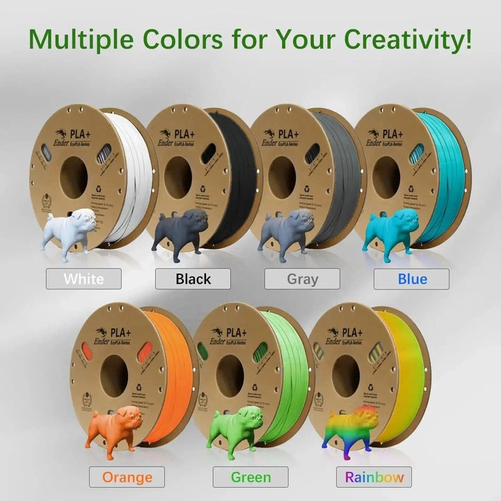 Over 10kg Filament Combo-Creality Ender PLA+ 1.75mm 1KG Filament
【Ship From Amazon FBA Warehouse】Same shipping service with Amazon. Enjoy reliable performance and fast shipping with the Amazon FBA Warehouse.
【Creality Quality Ass10kg Filament Combo-Creality Ender PLA+ 13D Printing Materials