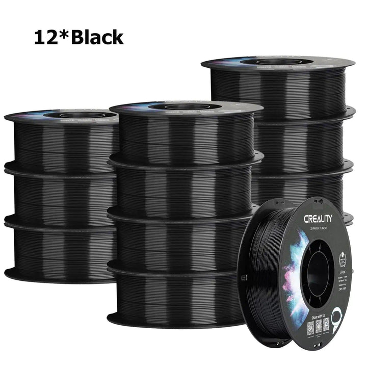 10kg Combo Sale-Creality PETG Filament 1.75mm 1KGFeatures:

【Ship From Amazon FBA Warehouse】Same shipping service with Amazon. Enjoy reliable performance and fast shipping with the Amazon FBA Warehouse.
【Creality Q10kg Combo Sale-Creality PETG Filament 13D Printing Materials