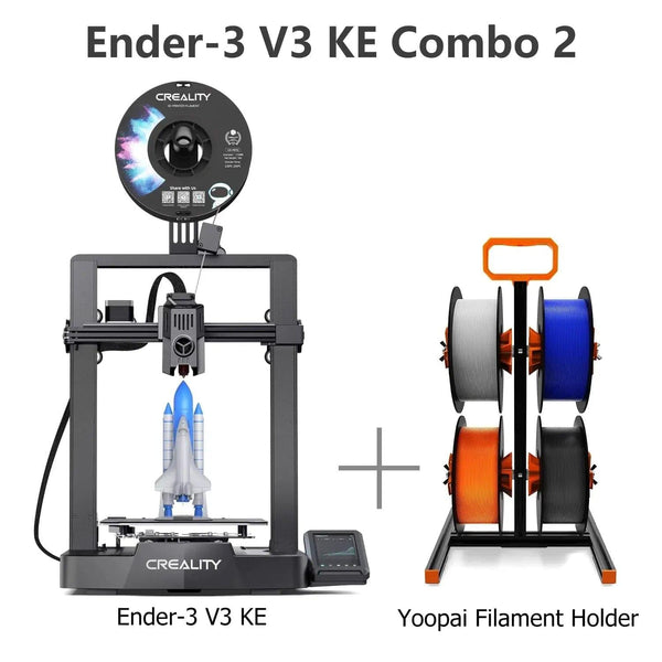 Creality Ender 3 V3 KE 3D Printer+Yoopai Filament Holder Combo Features:

【Ship From Amazon FBA Warehouse】Same shipping service with Amazon. Enjoy reliable performance and fast shipping with the Amazon FBA Warehouse.
【Smarter aCreality Ender 3 V3 KE 3D Printer+Yoopai Filament Holder Combo3D Printer