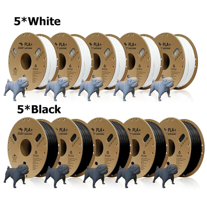 Over 10kg Filament Combo-Creality Ender PLA+ 1.75mm 1KG Filament
【Ship From Amazon FBA Warehouse】Same shipping service with Amazon. Enjoy reliable performance and fast shipping with the Amazon FBA Warehouse.
【Creality Quality Ass10kg Filament Combo-Creality Ender PLA+ 13D Printing Materials