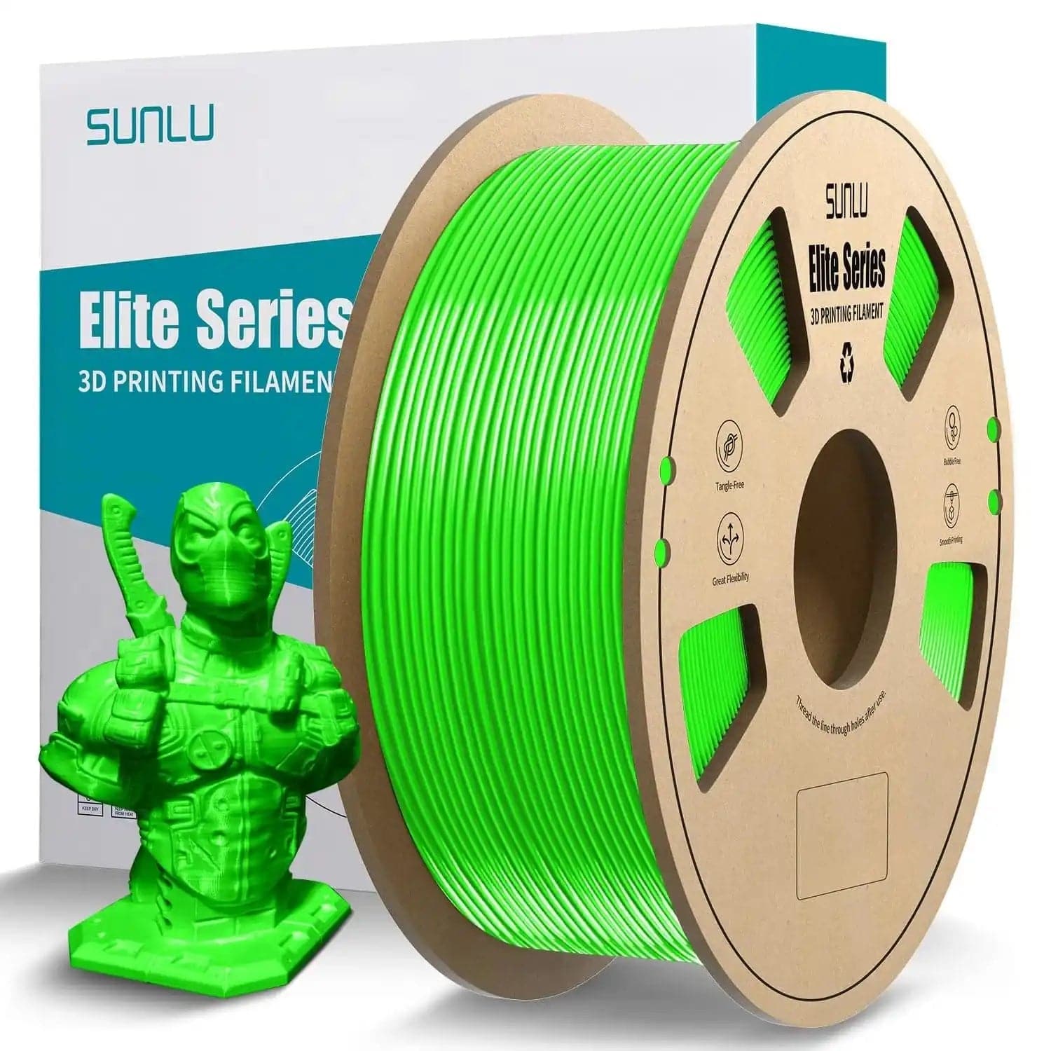 SUNLU Clear PETG Filament 1.75mm 3D Printer Filament Transparent 1KG - 0.02  mm