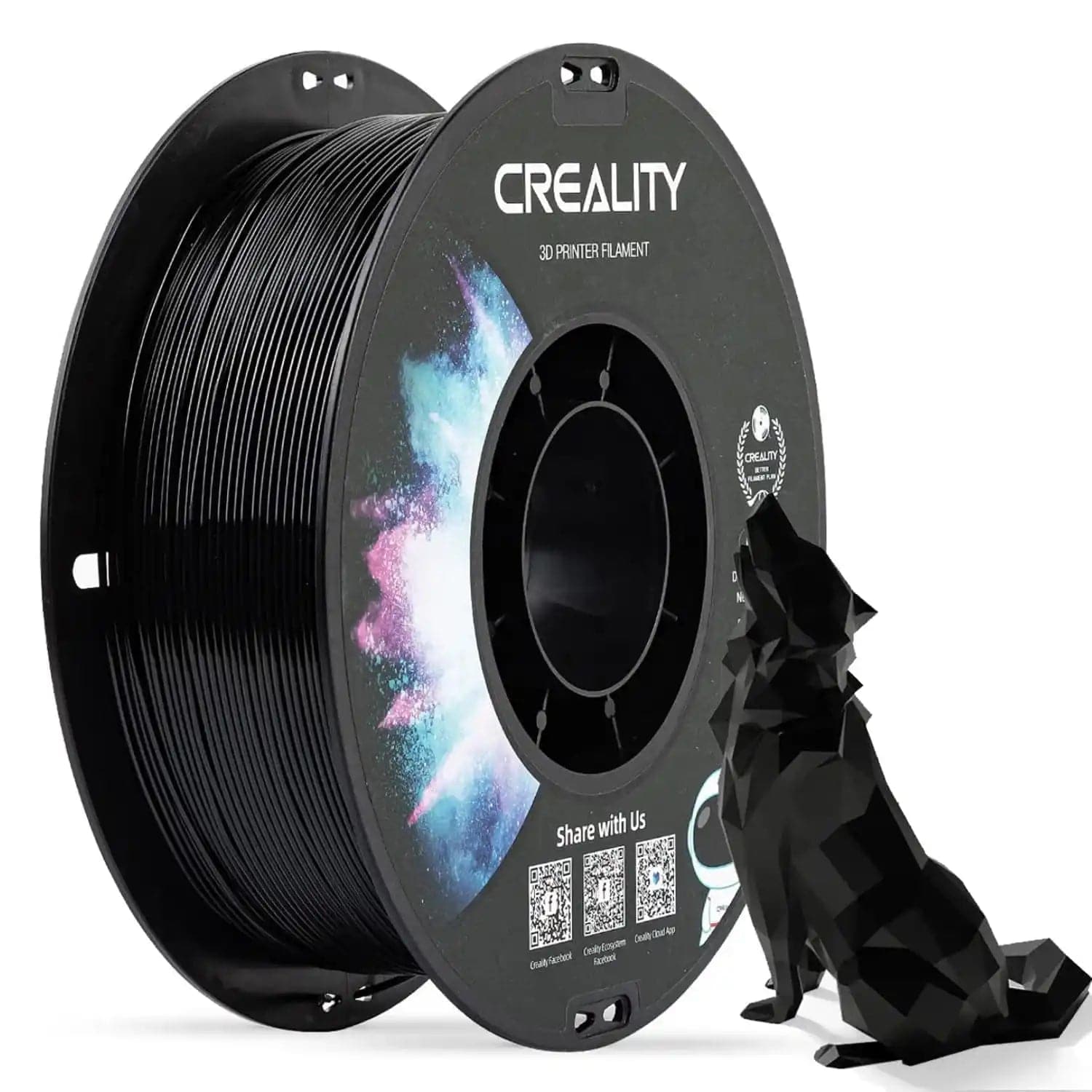 Creality 1.75mm TPU Filament (2.2 lb, White) CR-TPU-WHITE B&H