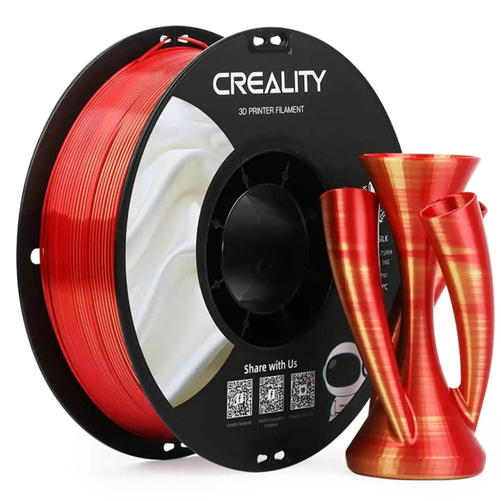 CREALITY Silk PLA Filament 1.75mm 1kg Dual Color, Rainbow Color
【Ship From Amazon FBA Warehouse】Same shipping service with Amazon. Enjoy reliable performance and fast shipping with the Amazon FBA Warehouse.
【Shiny SILK PLA Filam75mm 1kg Dual Color, Rainbow Color3D Printing Materials