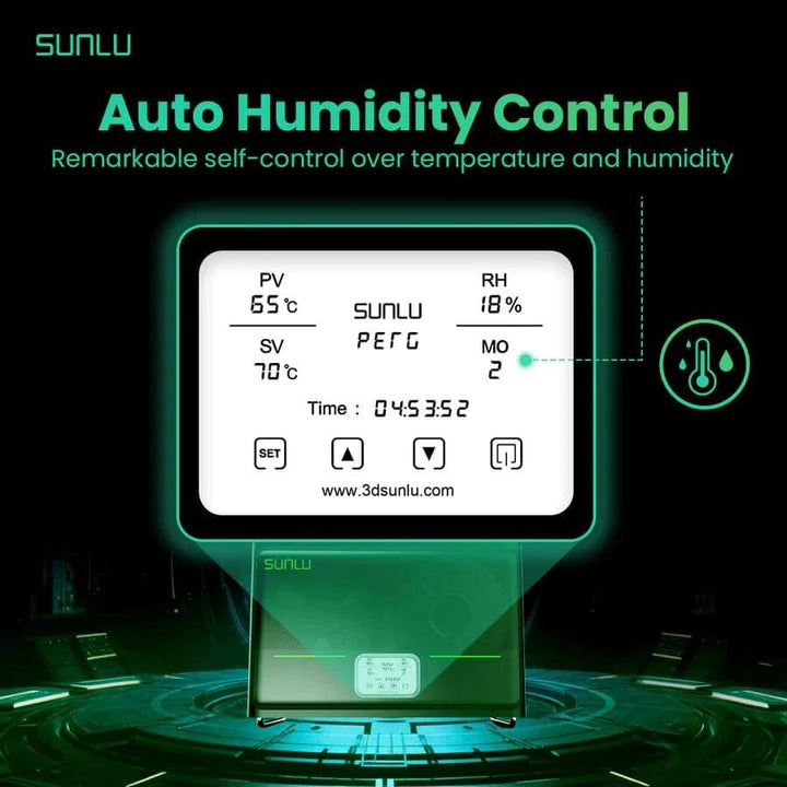 [In stock] SUNLU FilaDryer S4, Fit 4 Spools at a Time
【Ship From Amazon FBA Warehouse】Same shipping service with Amazon. Enjoy reliable performance and fast shipping with the Amazon FBA Warehouse.

【Large Capacity】Intestock] SUNLU FilaDryer S4, Fit 4 SpoolsFilament Dryer