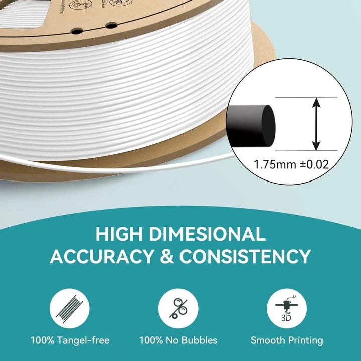 SUNLU Elite PETG Filament 1.75mm 1KGFeatures:


✅【Ship From Amazon FBA Warehouse】Same shipping service with Amazon. Enjoy reliable performance and fast shipping with the Amazon FBA Warehouse.
✅【High-QuSUNLU Elite PETG Filament 13D Printing Materials