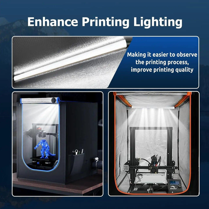 YOOPAI LED Light for 3D Printer Enclosure
【Ship From Amazon FBA Warehouse】Same shipping service with Amazon. Enjoy reliable performance and fast shipping with the Amazon FBA Warehouse.
【Enhanced IlluminatioYOOPAI LED Light3D Printer Accessories